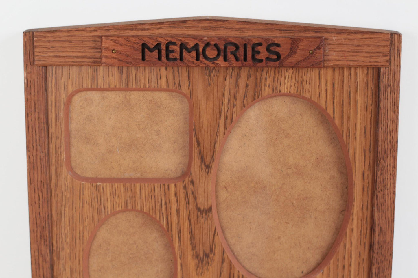 Vintage Solid Wood "Memories" Multi-Photo Frame