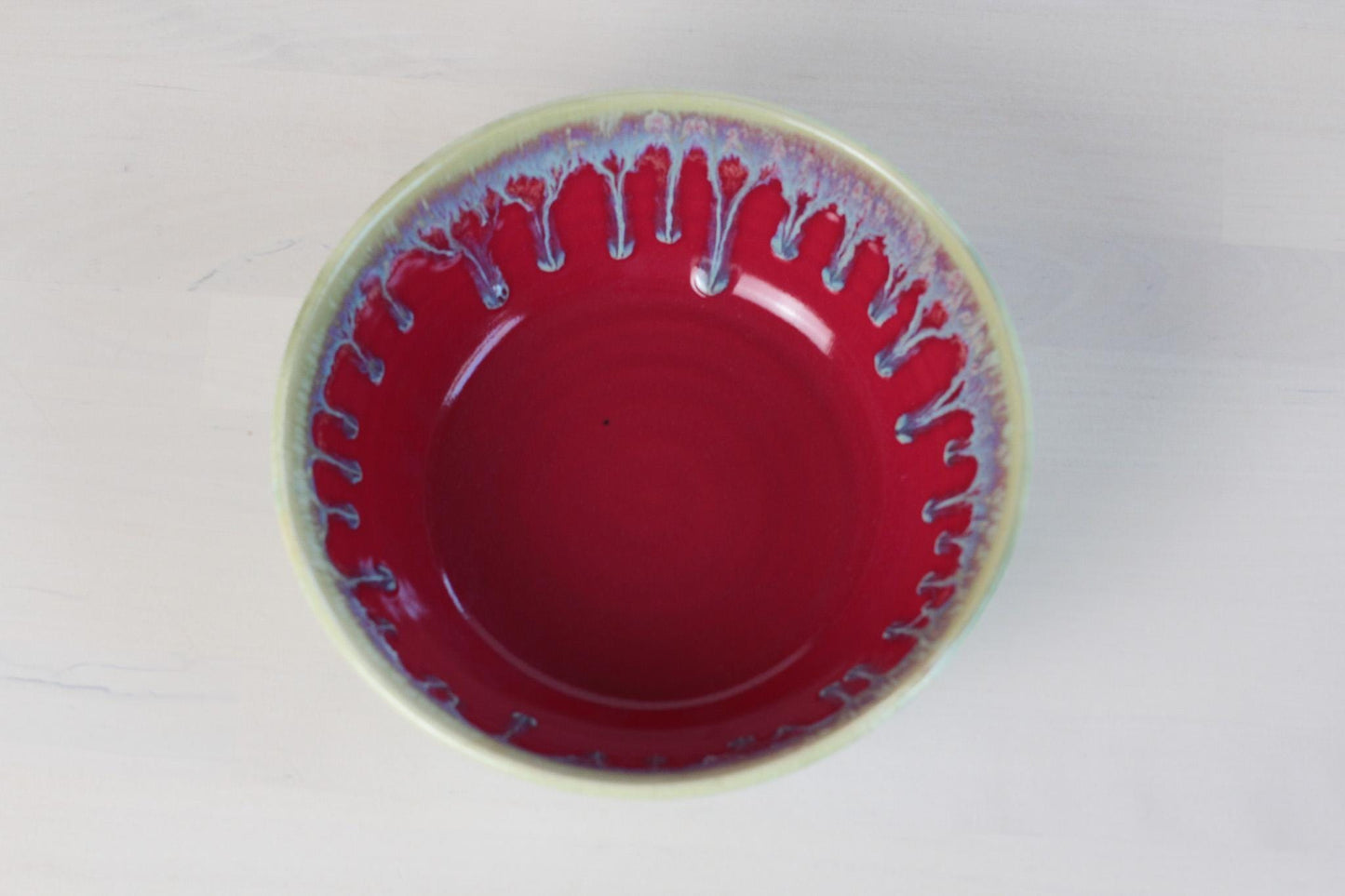 Vintage Handmade Studio Pottery Fruit Bowl | Artist Signed