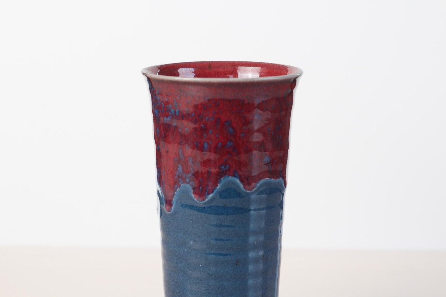 Vintage Handmade Studio Pottery Vase | Signed by Artist