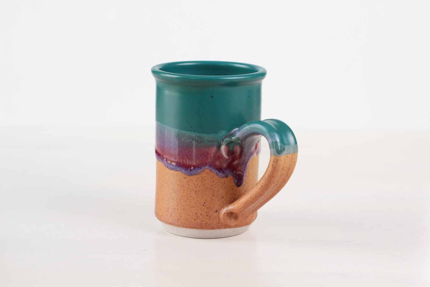 Vintage Handmade Studio Pottery Mug or Beer Stein Signed by Artist