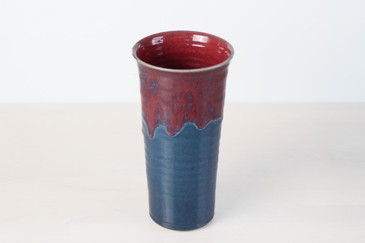 Vintage Handmade Studio Pottery Vase | Signed by Artist