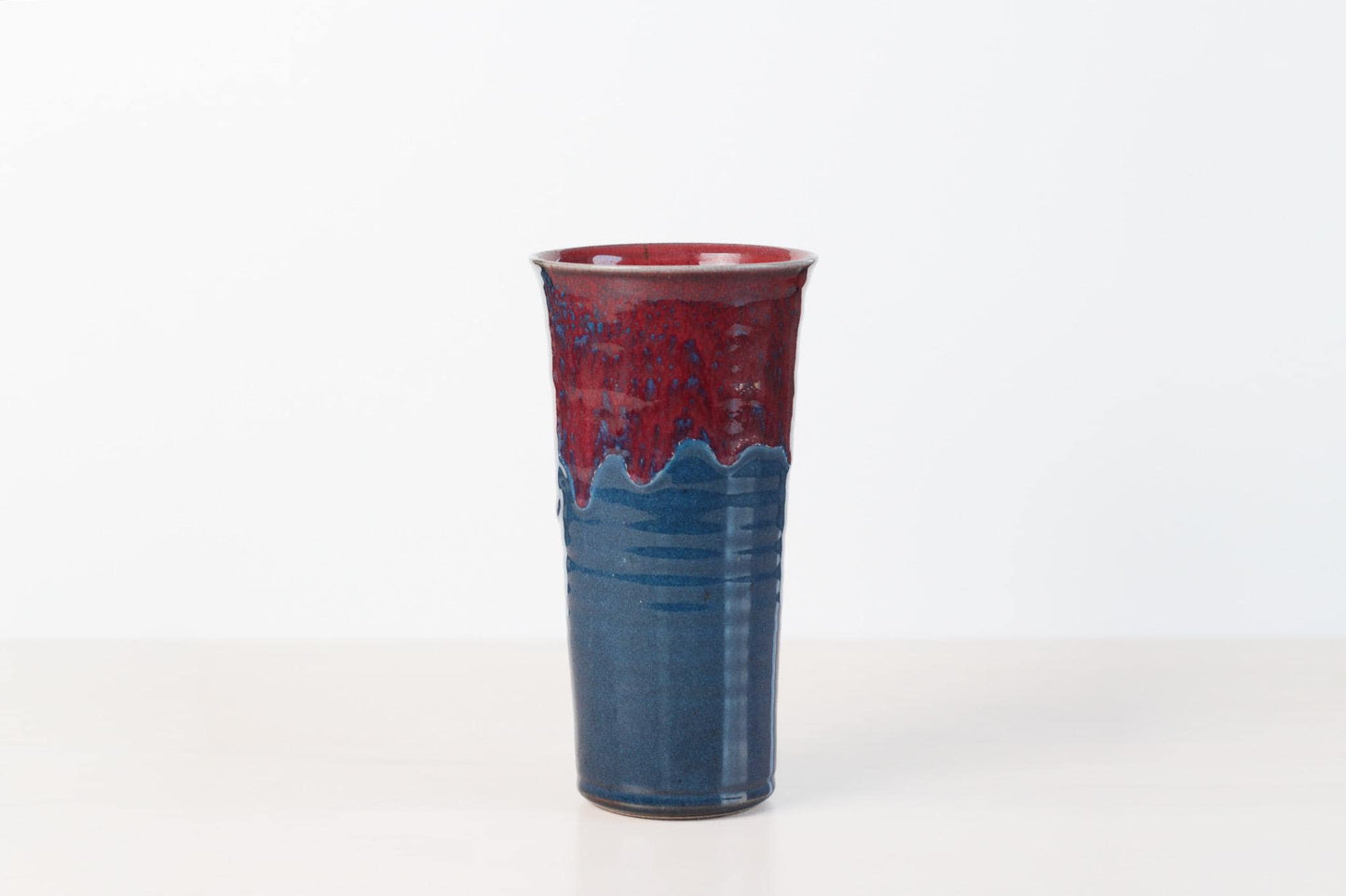 Vintage Handmade Studio Pottery Vase | Signed by Artist