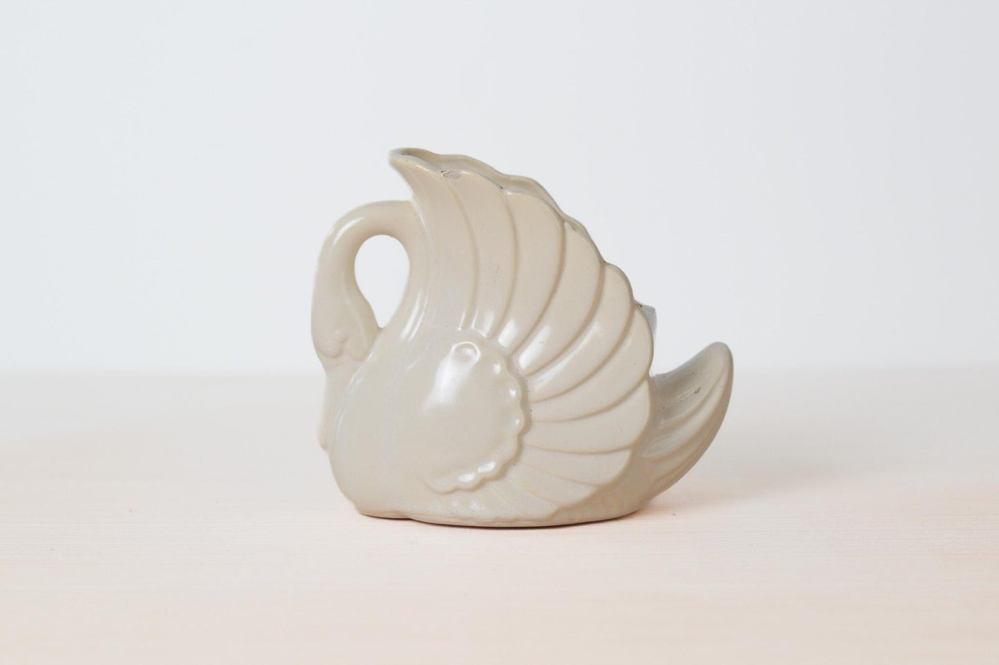 Vintage Mid-Century Swan Planter, Vanity Organizer