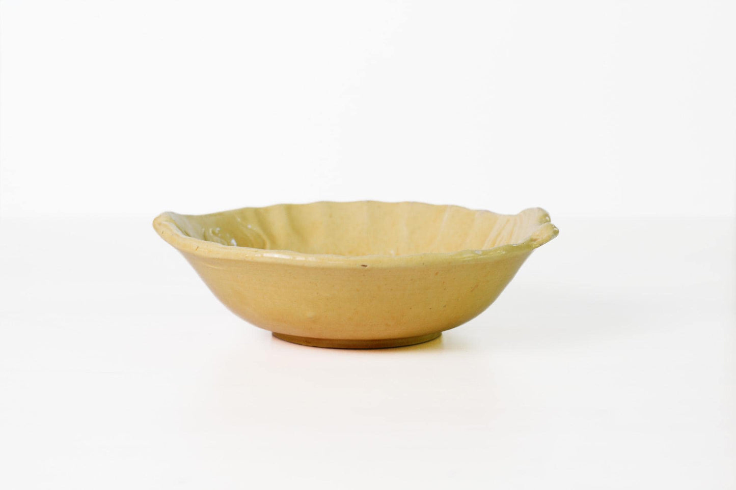 Vintage Aegitna Vallauris French Pottery Fish Bowl | Mid-Century Provençal Ceramic