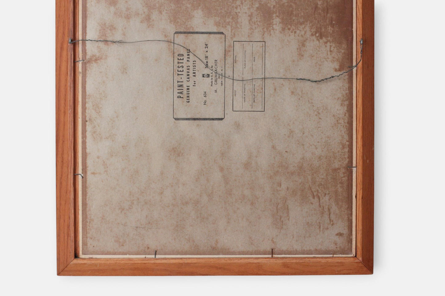 Framed Vintage European Grand Tour Hotel Label Collage | Authentic Mid-Century Travel Ephemera