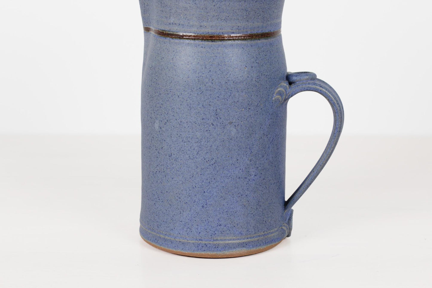 Vintage Handmade Studio Pottery Stoneware Pitcher | Signed by Artist