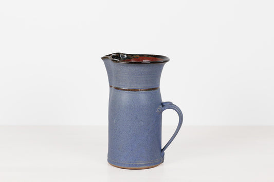 Vintage Handmade Studio Pottery Stoneware Pitcher | Signed by Artist